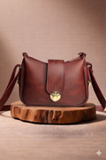 Mahroon crossbody handbag