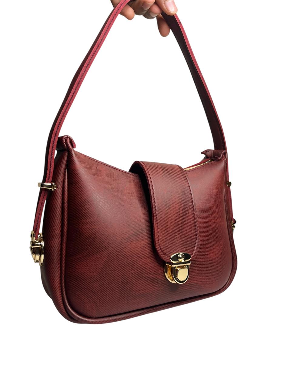 Mahroon crossbody handbag