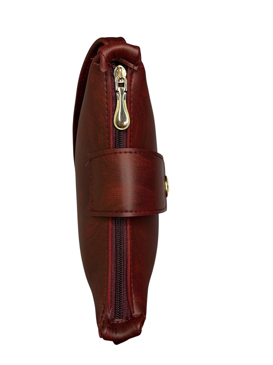 Mahroon crossbody handbag