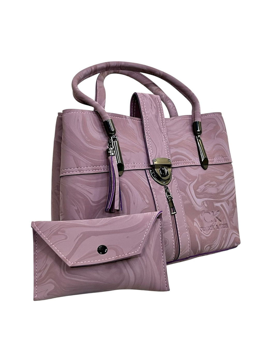 Moonstone Light Purple Tote & Wallet