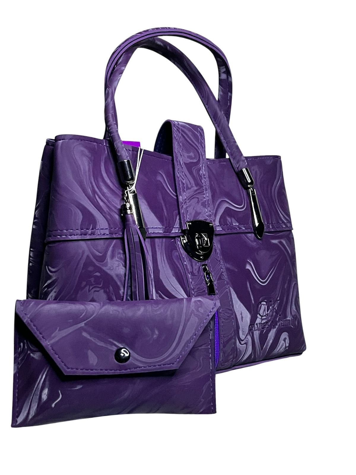 Moonstone Purple Tote & Wallet