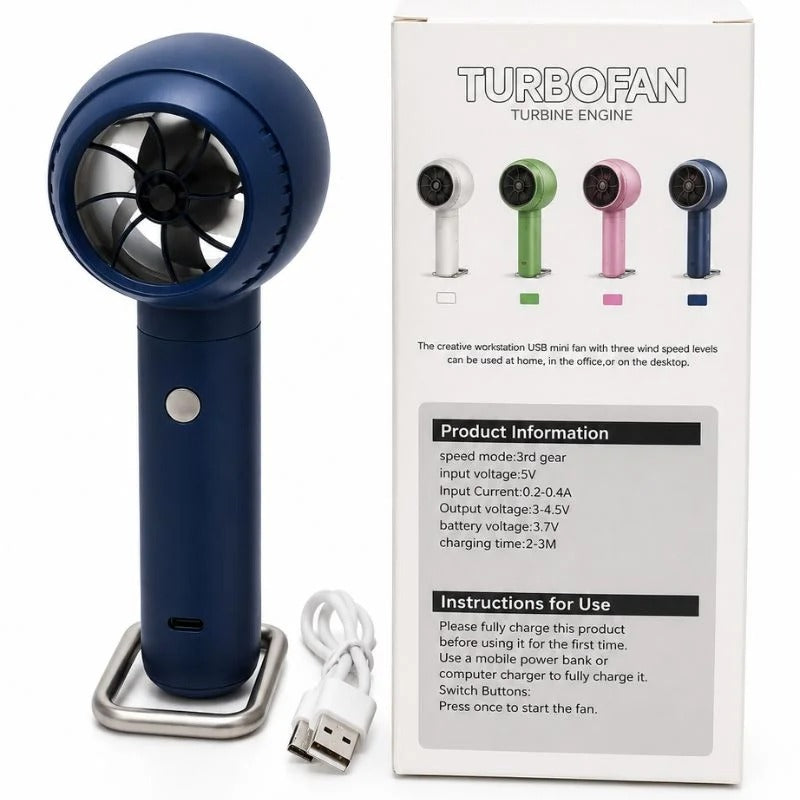 Portable Mini Rechargeable Fan